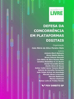 Capa do livro Defesa da concorrência em plataformas digitais